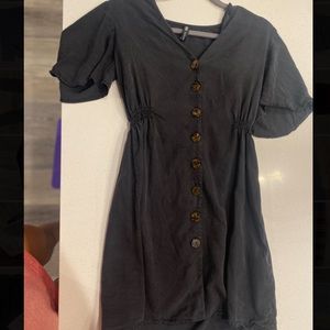 Zara black dress size medium